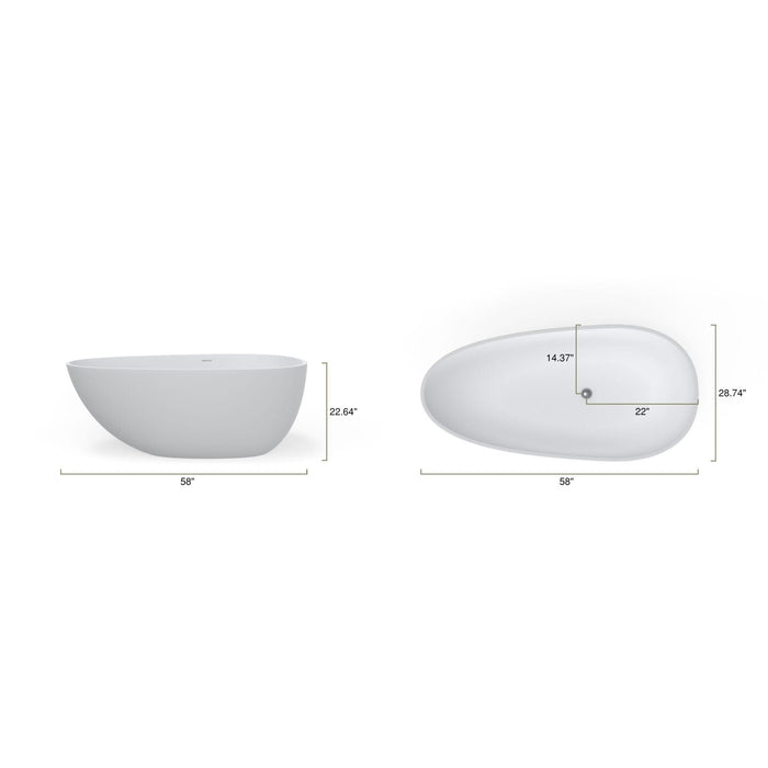 Badeloft BW-01-S Freestanding Bathtub