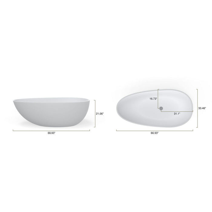 Badeloft BW-01 Freestanding Bathtub