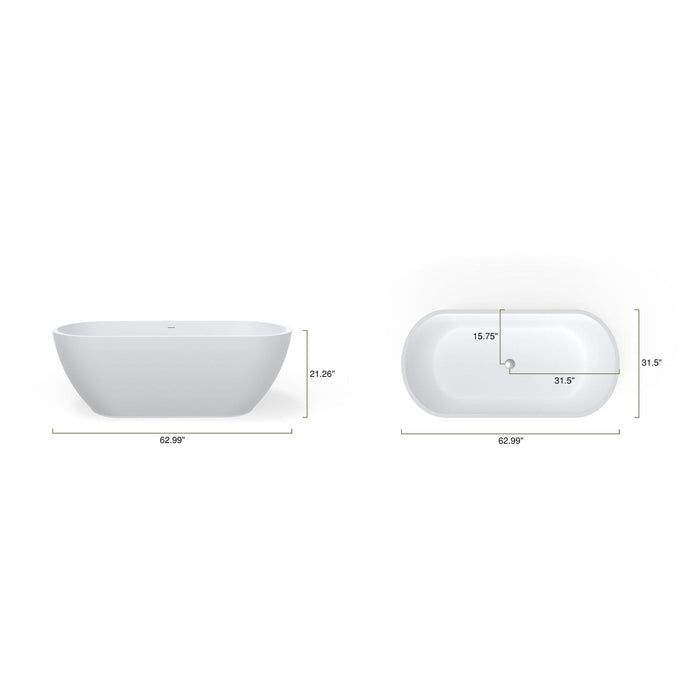Badeloft BW-02-M Freestanding Bathtub