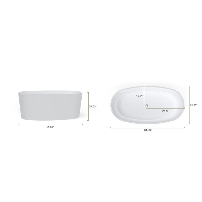 Badeloft BW-08 Freestanding Bathtub