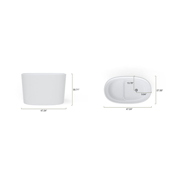 Badeloft BW-08-S Freestanding Bathtub