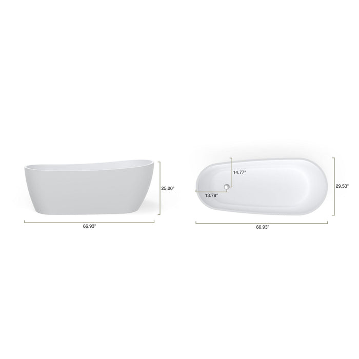 Badeloft BW-09 Freestanding Bathtub