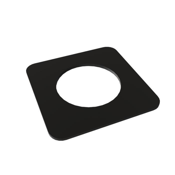 Amba AE-1S Square Spacer for Quadro or Vega Collections, 1mm