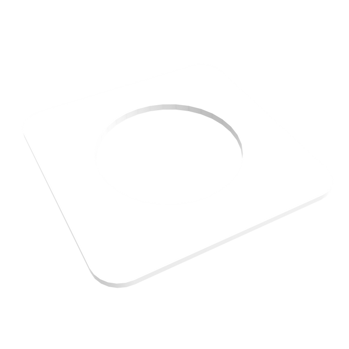 Amba AE-1S Square Spacer for Quadro or Vega Collections, 1mm
