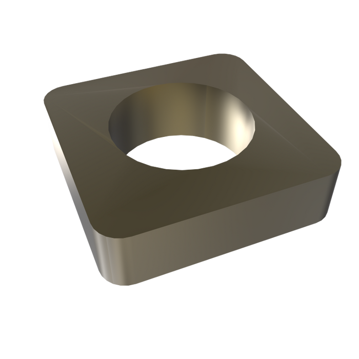 Amba AE-10S Square Spacer for Quadro or Vega Collections, 10mm