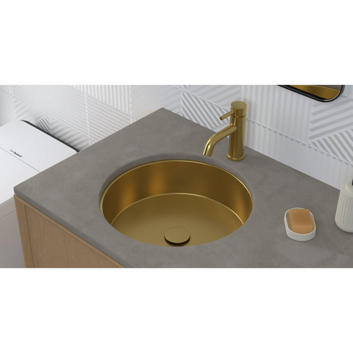 Badeloft ES-UB-01 Brushed Stainless Steel Sink