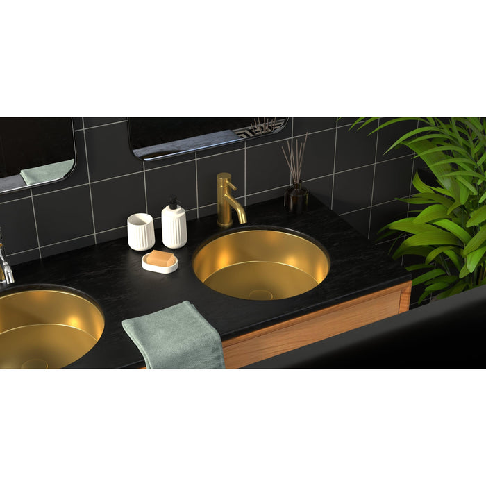 Badeloft ES-UB-01 Brushed Stainless Steel Sink