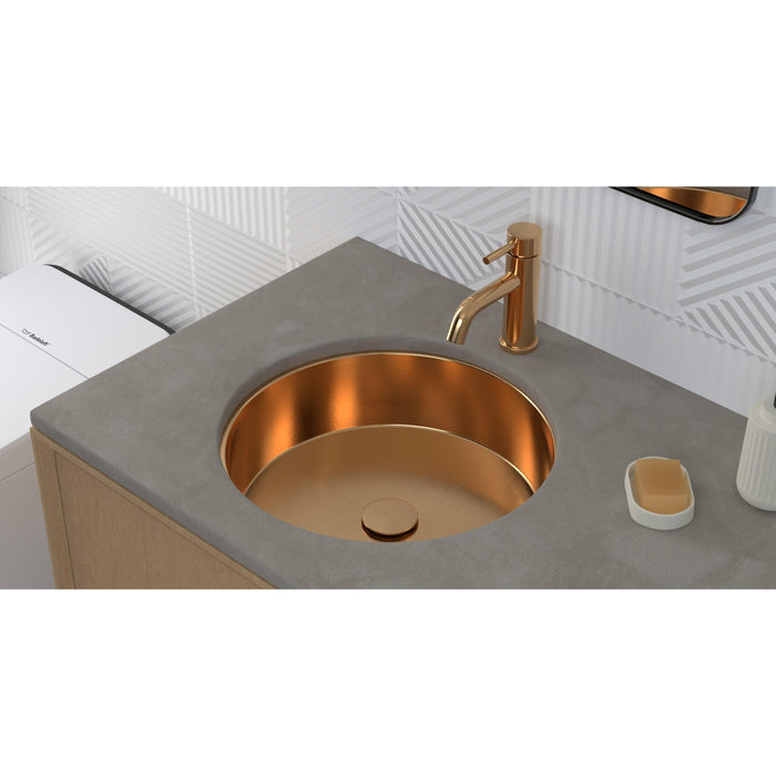 Badeloft ES-UB-01 Brushed Stainless Steel Sink