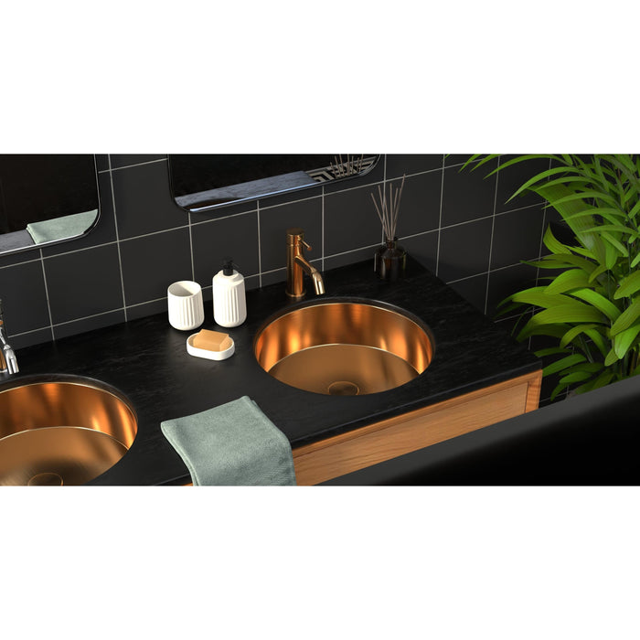 Badeloft ES-UB-01 Brushed Stainless Steel Sink
