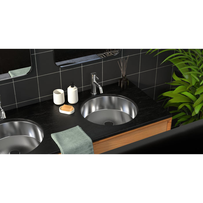 Badeloft ES-UB-01 Brushed Stainless Steel Sink
