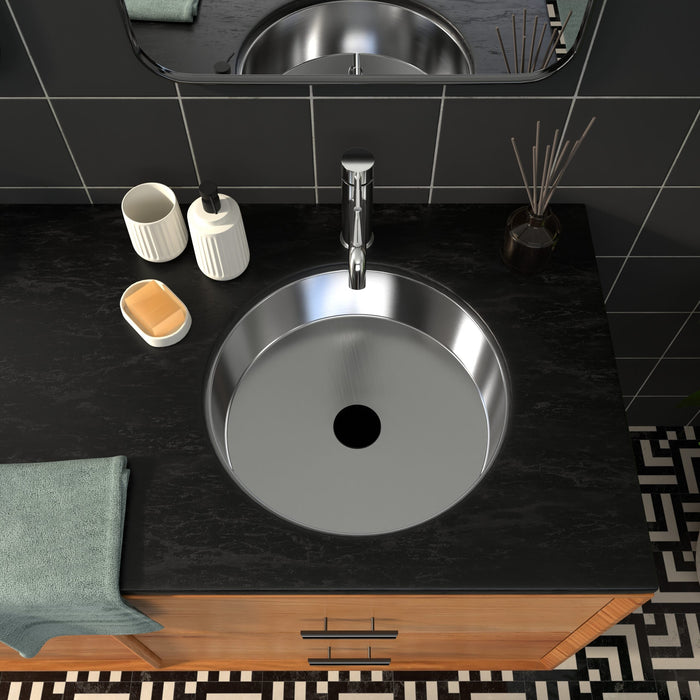 Badeloft ES-UB-01 Brushed Stainless Steel Sink