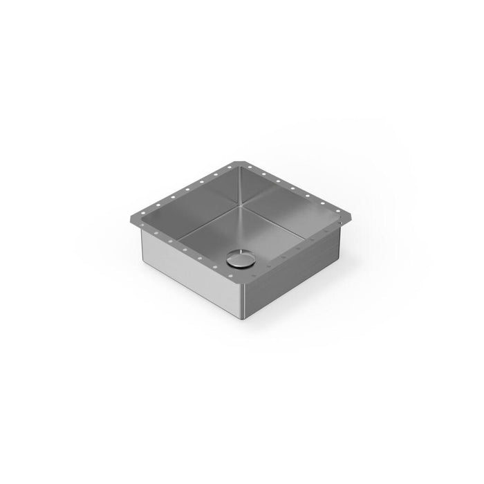 Badeloft ES-UB-02-BS Stainless Steel Sink