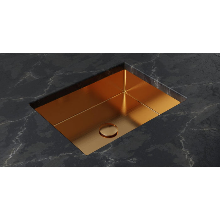 Badeloft ES-UB-03 Brushed Stainless Steel Sink