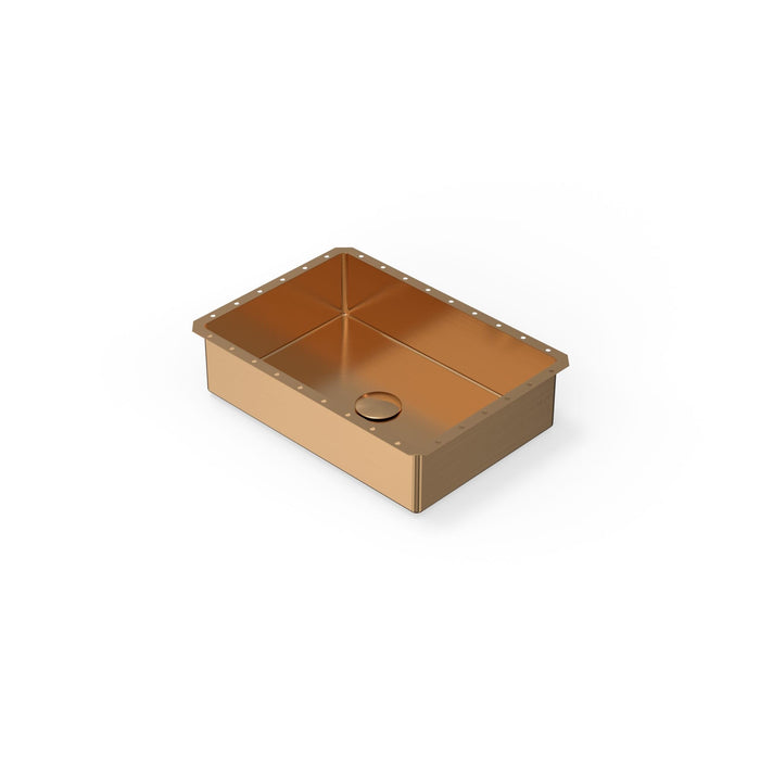 Badeloft ES-UB-03 Brushed Stainless Steel Sink