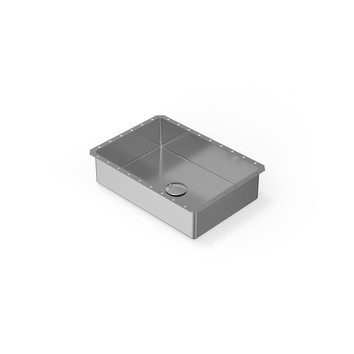 Badeloft ES-UB-03 Brushed Stainless Steel Sink