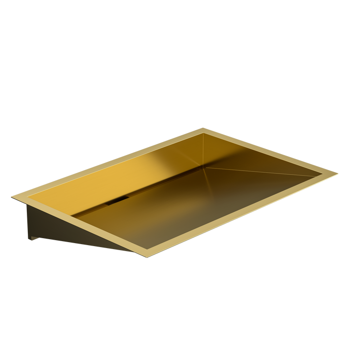 Badeloft ES-UB-04-L-BG Stainless Steel Sink