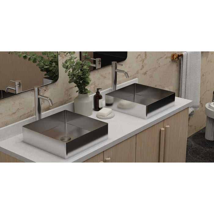 Badeloft ES-WB-400 Brushed Stainless Steel Sink