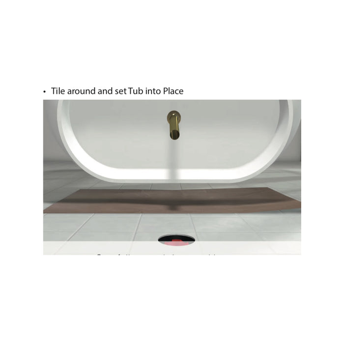 Badeloft EZ-DR EZ Drop-in Drain