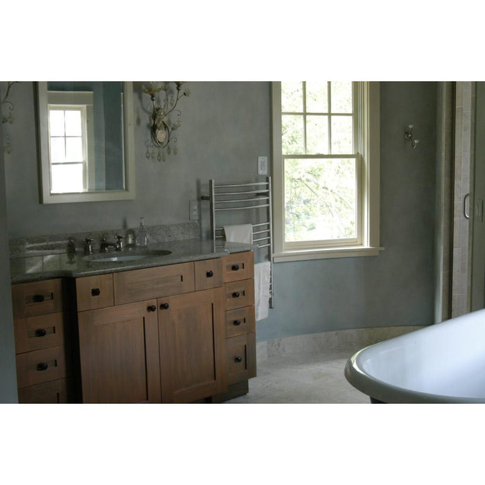 Amba CC16 Jeeves Curved 16" Wide 13 Bar Hardwired Towel Warmer