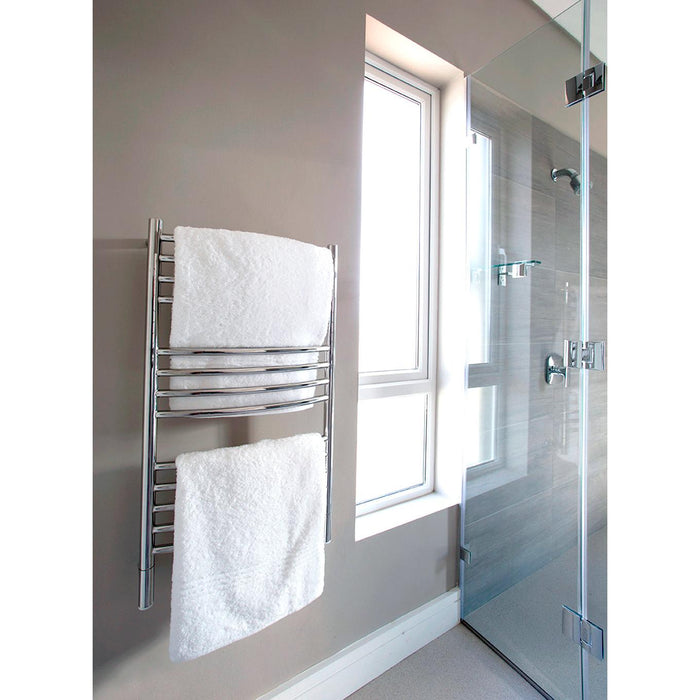 Amba CC16 Jeeves Curved 16" Wide 13 Bar Hardwired Towel Warmer