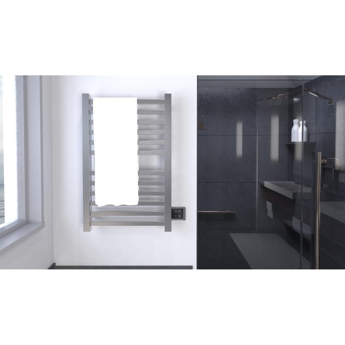 Amba Q2132  Quadro Heated Towel Rack with 12 bars
