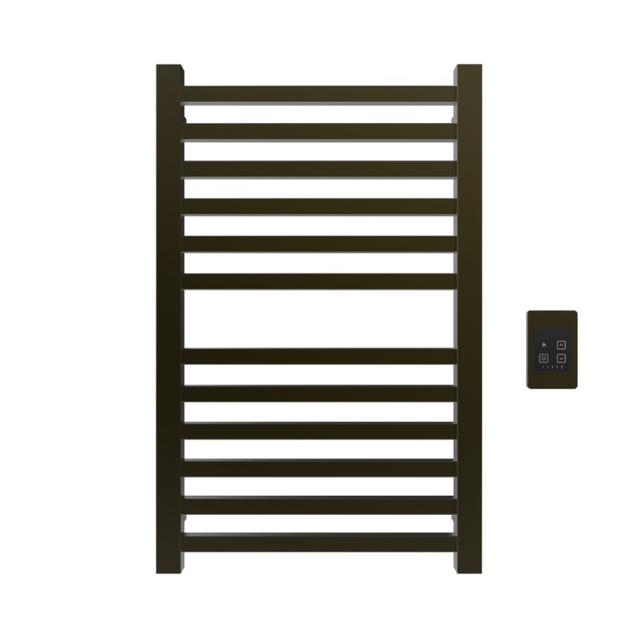 Amba Q2132  Quadro Heated Towel Rack with 12 bars