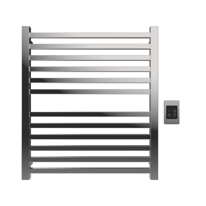 Amba Q2932 Quadro Heated Towel Rack with 12 bars