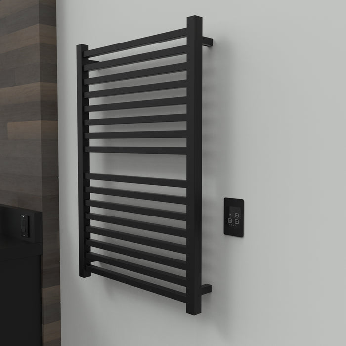 Amba Q2942 Quadro Heated Towel Rack with 16 bars