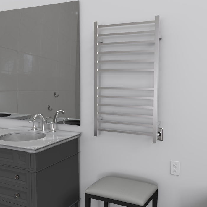 Amba RSWHL Radiant Large Square 12 Bar Towel Warmer