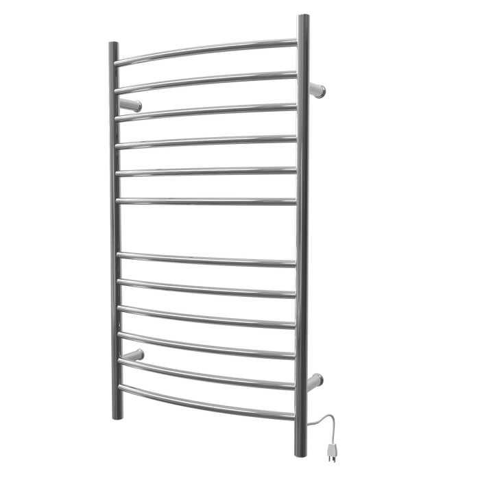 Amba RWHL Radiant Large Hardwired Curved 12 Bar Towel Warmer