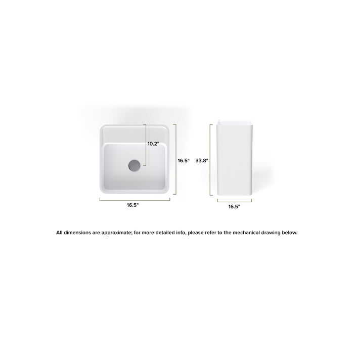 Badeloft SB-01-A Freestanding Sink