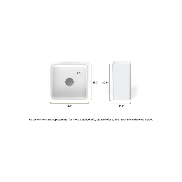 Badeloft SB-01 Freestanding Sink
