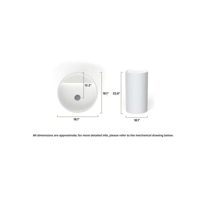 Badeloft SB-03-A Freestanding Sink