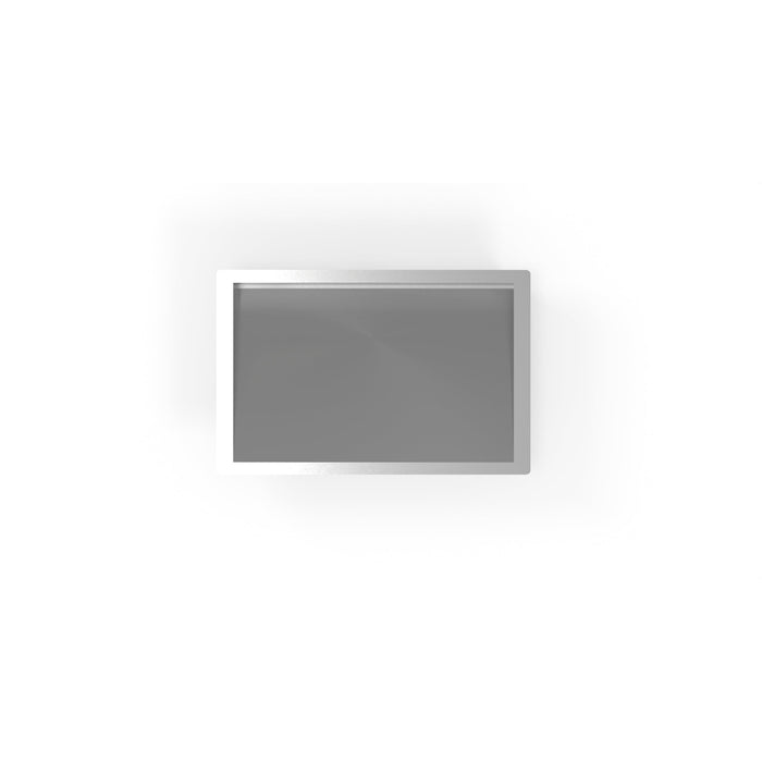 Badeloft ES-UB-04-L Brushed Stainless Steel Undermount Ramp Sink