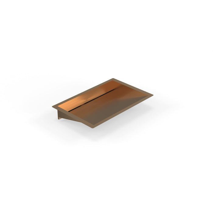 Badeloft ES-UB-04-L Brushed Stainless Steel Undermount Ramp Sink