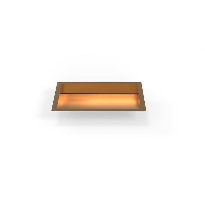 Badeloft ES-UB-04-L Brushed Stainless Steel Undermount Ramp Sink