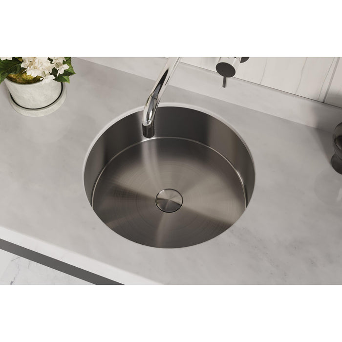 Badeloft ES-UB-01 Brushed Stainless Steel Sink