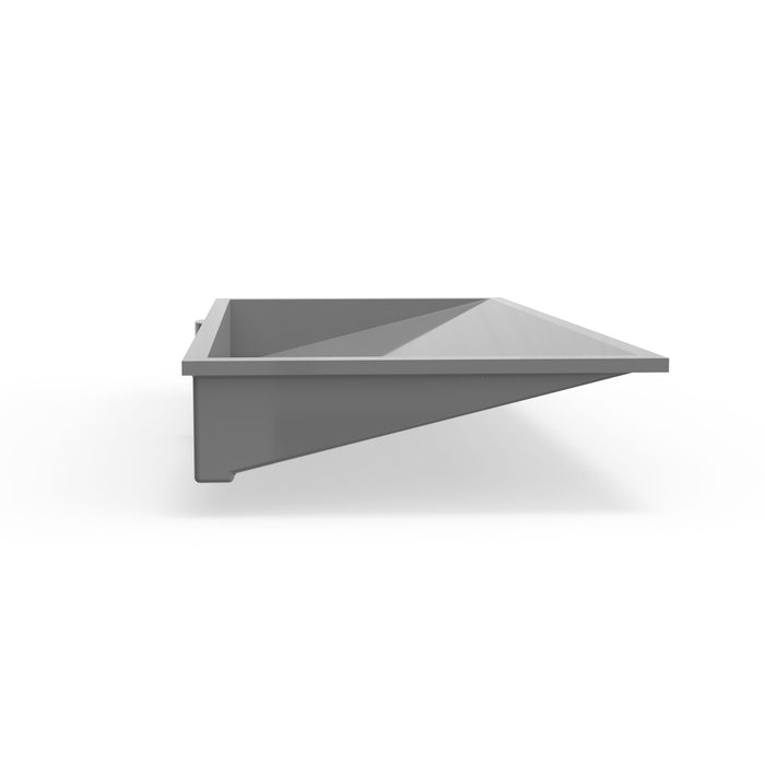 Badeloft UB-04-40 Undermount Ramp Sink