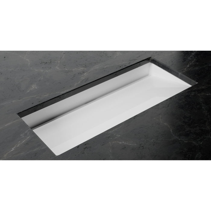 Badeloft UB-04-40 Undermount Ramp Sink