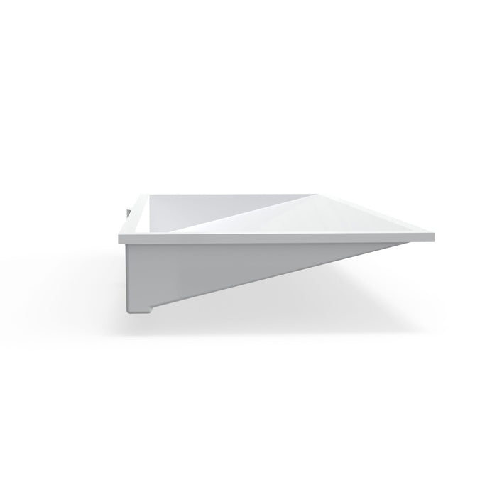 Badeloft UB-04-40 Undermount Ramp Sink