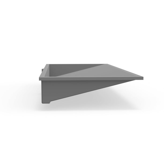 Badeloft UB-04-40 Undermount Ramp Sink