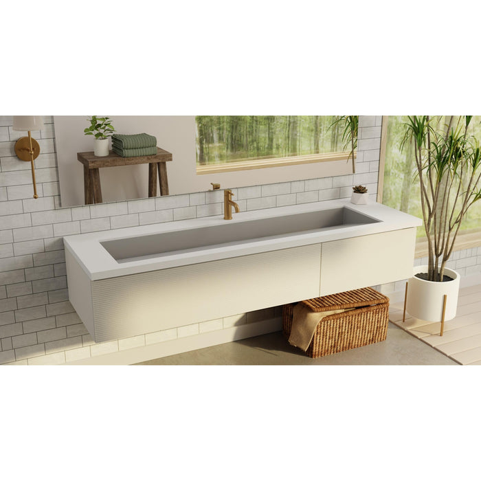 Badeloft UB-04-XXL Undermount Ramp Sink
