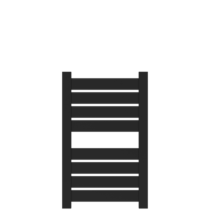 Amba V2337 Vega Heated Towel Rack with 8 bars