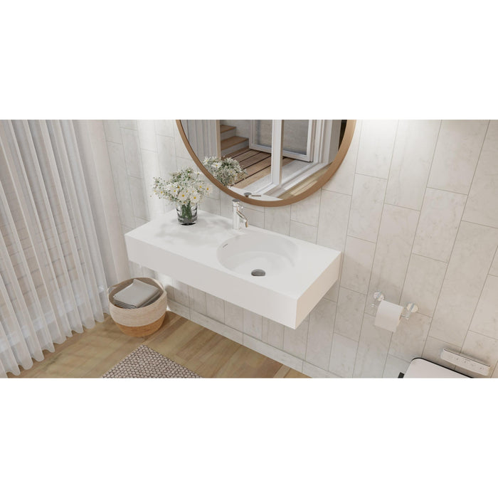 Badeloft WT-02-B Wall Mounted Sink