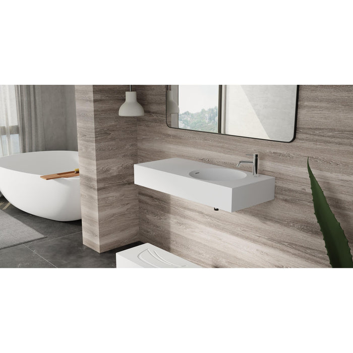 Badeloft WT-02-B Wall Mounted Sink
